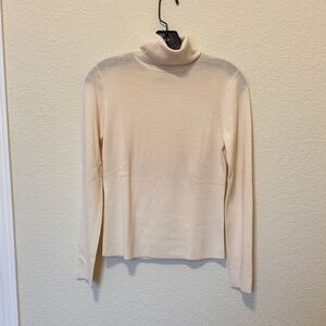 Brooks Brothers Cream Turtleneck Sweater NWOT